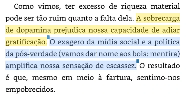 Citação do livro nação dopamina porque as pessoas ficam mais ansiosas no fim do ano na dezembrite ou na síndrome do fim de ano.